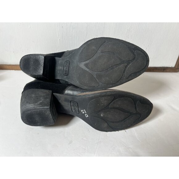 Korks by Kork-Ease Rohit Strap Ankle Boots Bootie In Black Size 8.5 - Picture 8 of 8